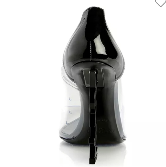 Saint Laurent Clear Opyum 110 Patent Leather Pumps 42 - Picture 4 of 5